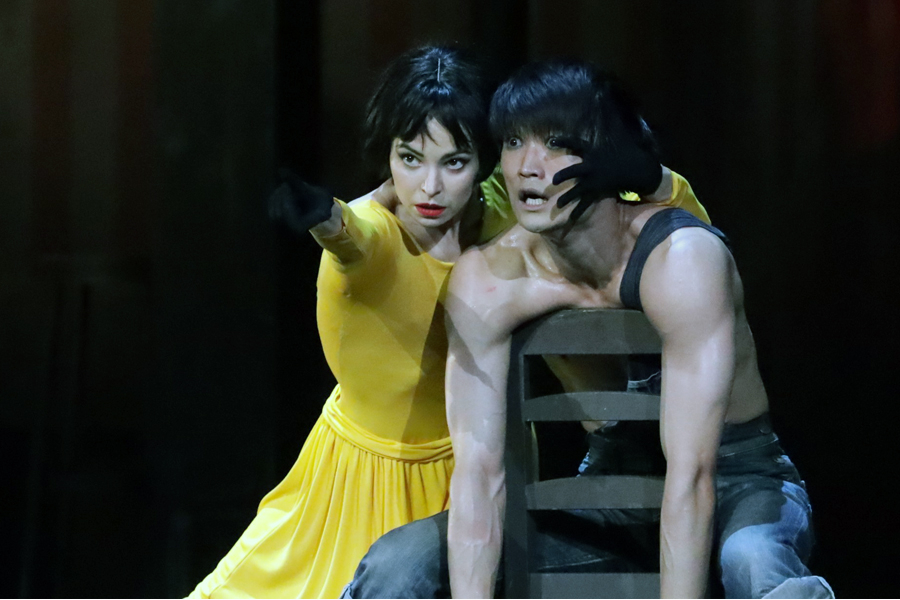 Le Jeune Homme et la Mort (premiere). Études