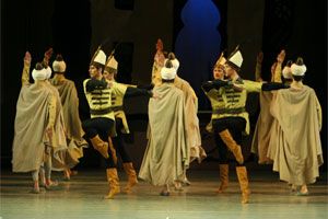 Scene from the ballet The Legend of Love