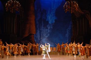 Scene from the ballet Raymonda