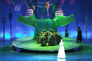 Scene from the opera 