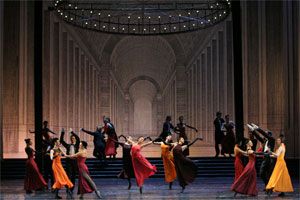 Scene from the ballet Cinderella 
