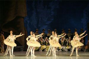 Scene from the ballet Raymonda