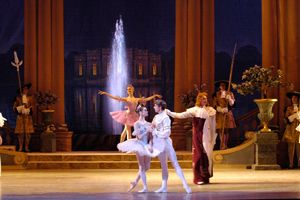 Scene from the ballet <i>The Sleeping Beauty</i>