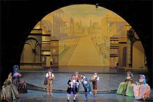 Scene from the opera