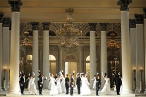 Scence from the opera Eugene Onegin