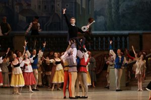 сцена из балета "Ромео и Джульетта"