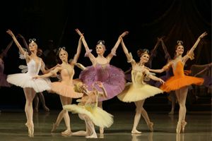 Scene from the ballet The Sleeping Beauty