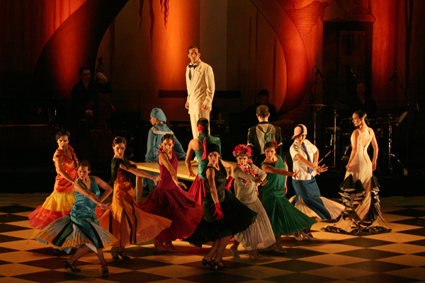 Scene from the ballet <El Café de Chinitas>. Photo by Jesus Robisco