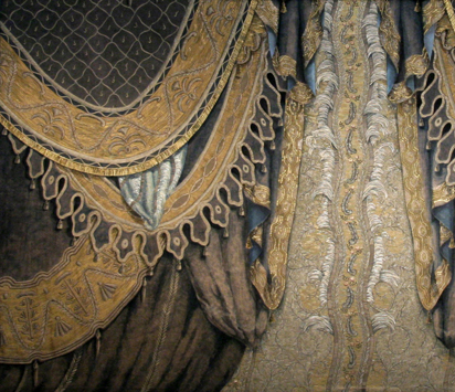 Mariinsky Theatre curtain